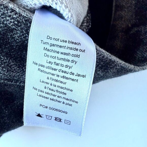 Rag + Bone Miramar Sofie High Waist Cotton Sweatpants Flaire “Jeans”/Washed Blac - Picture 16 of 16